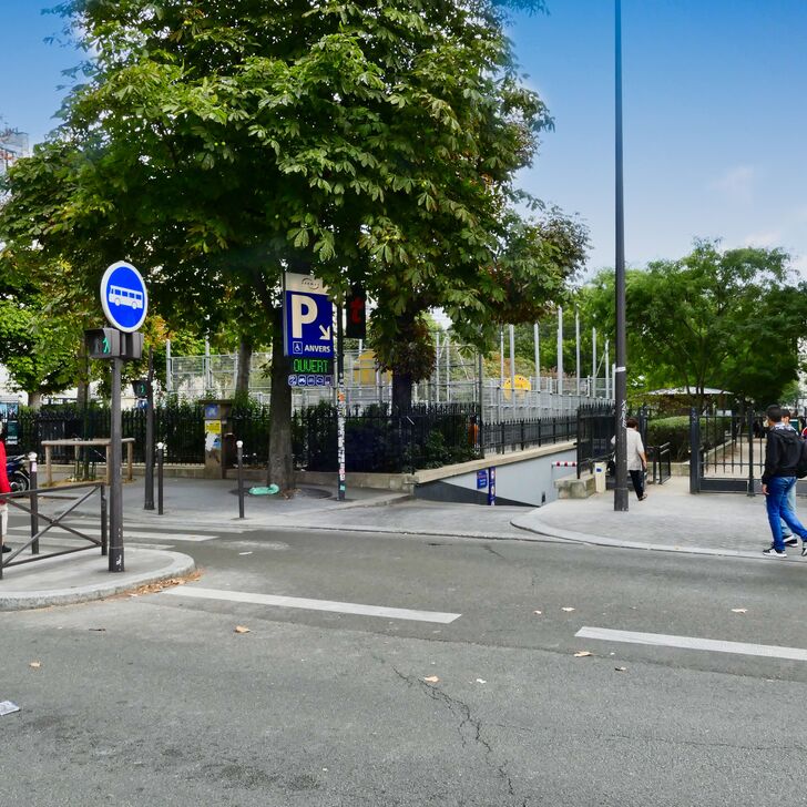 Parking Public SAEMES ANVERS (Couvert) Paris