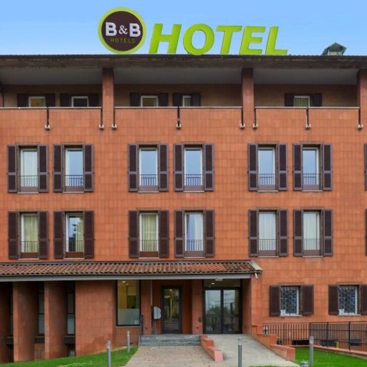 B B Hotel Bergamo Hotel Car Park External In Bergamo