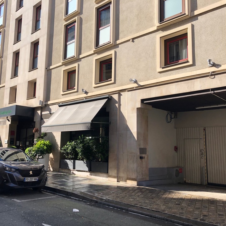 Holiday Inn Paris St Germain Des Pres Hotel Car Park Covered In Paris